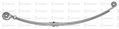 Vorderfeder Mercedes rechts