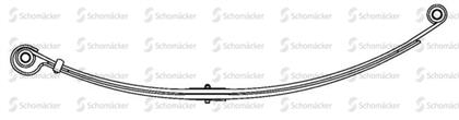 Vorderfeder Mercedes links