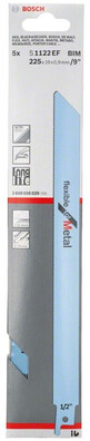 Säbelsägeblatt S 1122 EF, Flexible for Metal, 5er-Pack
