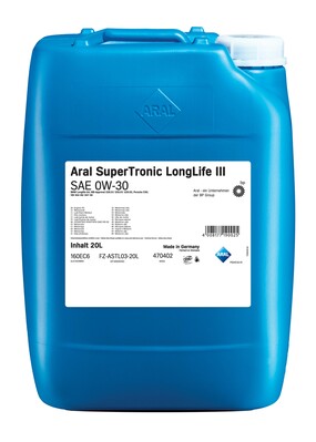 Motoröl SuperTronic LL III 0W30 20L