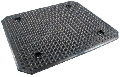 GUMMIPLATTE UNIVERSAL 400X350X12MM