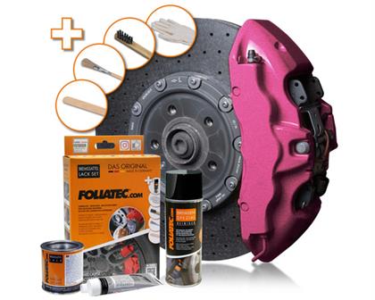 Bremssattel Lack Set, hot pink metallic