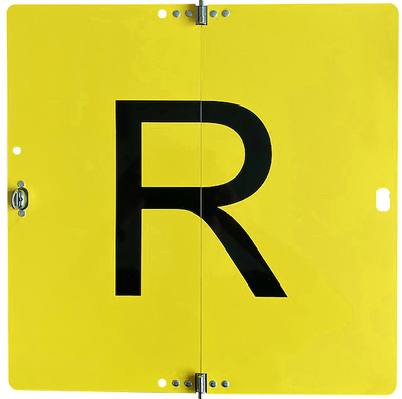 Warntafel -R- klappbar