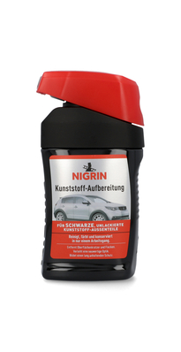 Kunststoff-Aufbereitung schwarz 300 ml