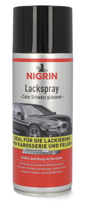Lackspray schwarz glänzend 400 ml
