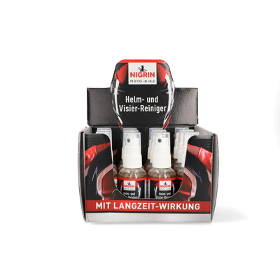 MOTO-BIKE Thekendisplay Helm- und Visier- Reiniger