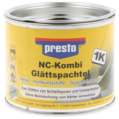presto NC Glättspachtel 250g