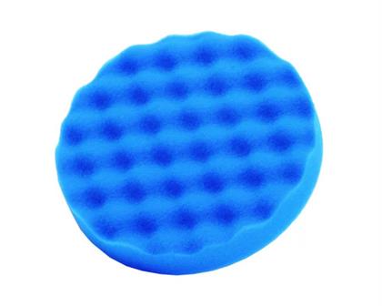 Polierschaum 75mm  blau genoppt 4St.