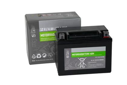 Motorradbatterie 12V 10Ah 165A