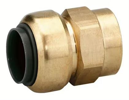 Druckluftrohrverbinder Messing