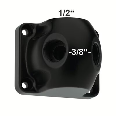 Wandscheibe (Wandhalter) für Werkstattdruckluft