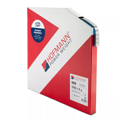 Stahlkleberolle 1000x5g silb.