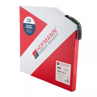 Stahlkleberolle 1000x5g schw.