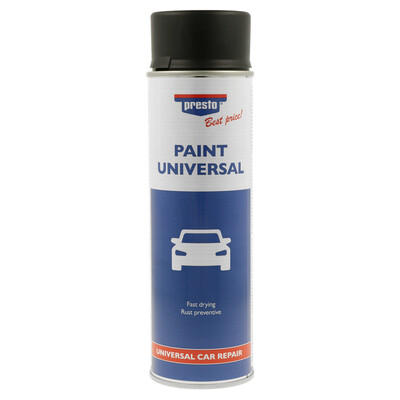 Farbspray schwarz matt 500ML