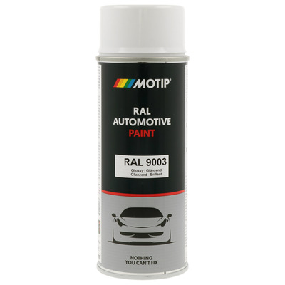 Automotive RAL 9003 hgl. 400 ML