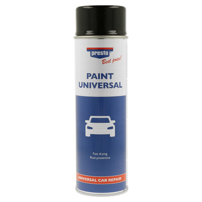 Farbspray schwarz glänzend 500ML