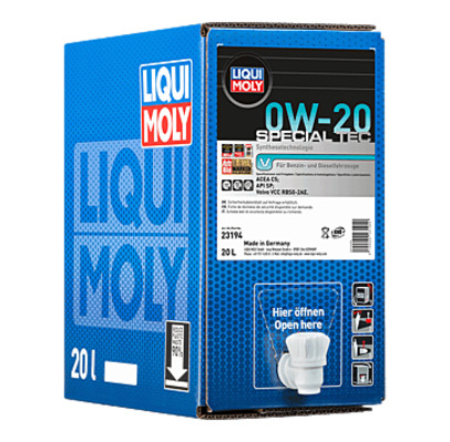 Motoröl Special Tec V 0W-20 20L BIB