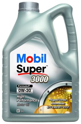 Motoröl Mobil Super 3000 F P 0W-30 5L