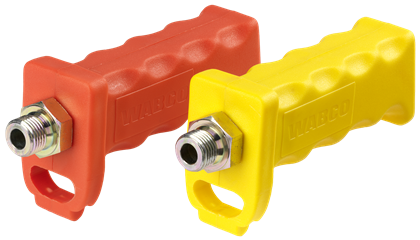 HANDGRIFF-SET ROT & GELB