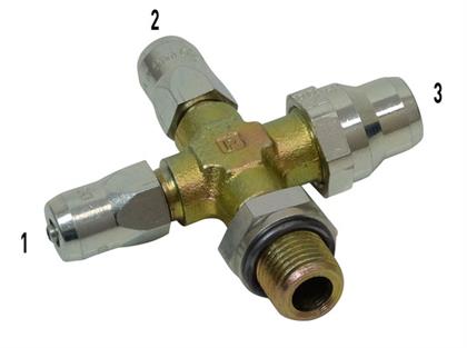 Kreuz-Steckverbinder