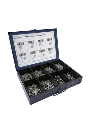 Gesipa Blindnieten Alu/Stahl 550 Teile