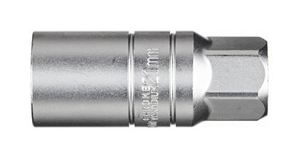 3/8 Zündkerzen-Stecknuss 21mm