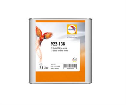 922-138 2K-CV-Decklackhärter VOC, normal, 2,5 l