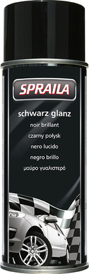 Spraila Lackspray Schwarz Glanz 400ml