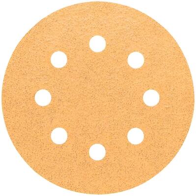 Schleifblatt-Set Best for Wood, 8 Löcher, 5-teilig, 125 mm, 80