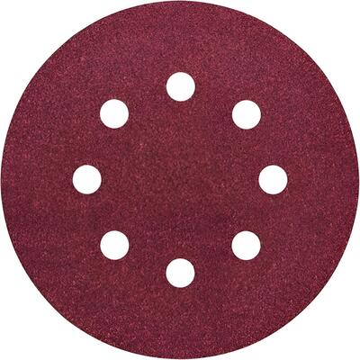Schleifblatt-Set Expert for Wood, 8 Löcher, 5-teilig, 125 mm, 120