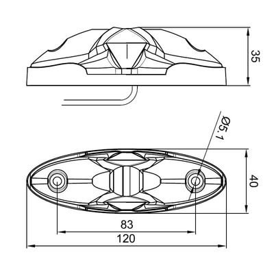 LED Begrenzungsleuchte