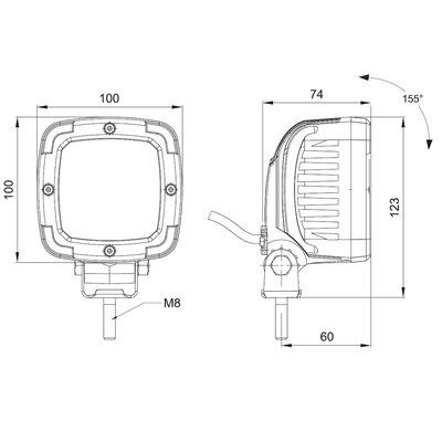 LED Arbeitsscheinwerfer