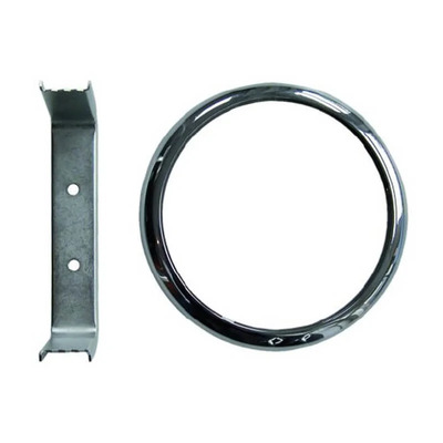 Einbaugehäuse chrom