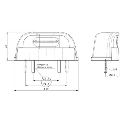 LED Kennzeichenleuchte