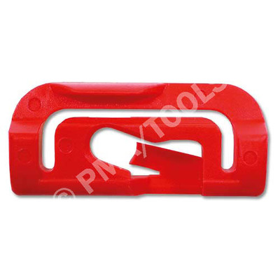 Frontscheiben-Klip, rot
