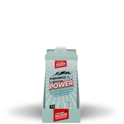 POWER Kunststoffpflegetücher Blue Feelgood 20 Stk.