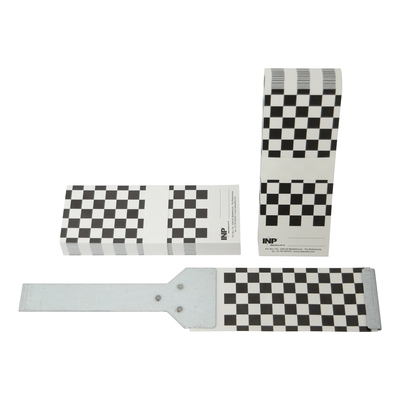 Farbtonprüfkarten aus Papier mit Halter