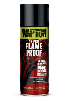 Raptor Flameproof black 400ml