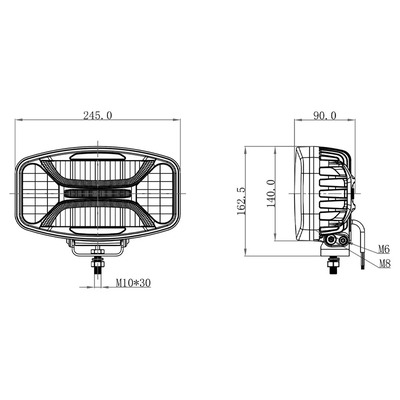 LED Fernscheinwerfer