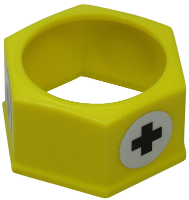 Kennzeichnungskappe Gelb +