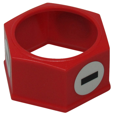 Kennzeichnungskappe Rot -