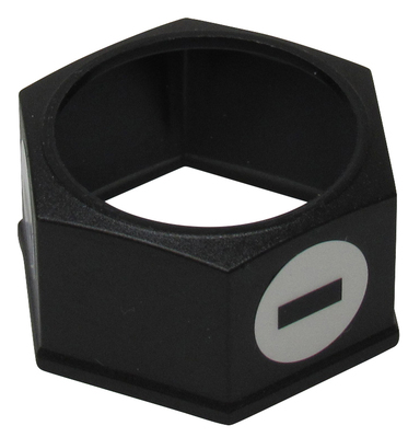 Kennzeichnungskappe Schwarz -