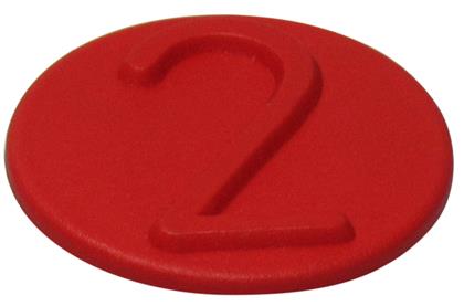 Makierungsclip Rot/2/BG3