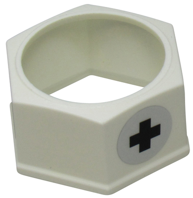 Kennzeichnungskappe Weiß +