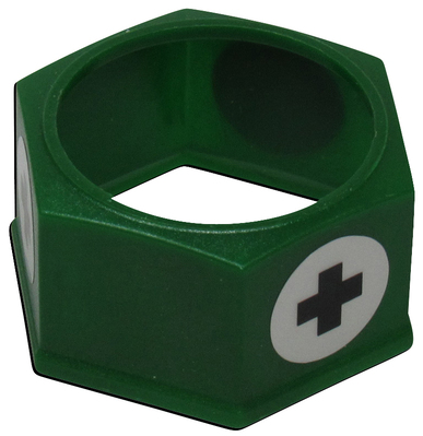 Kennzeichnungskappe Grün +
