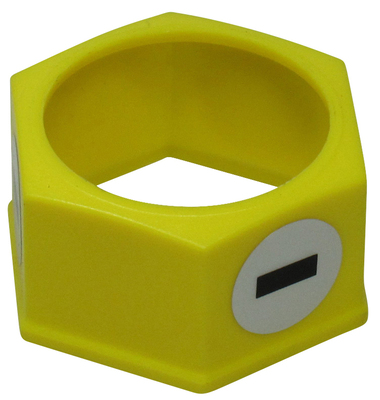Kennzeichnungskappe Gelb -