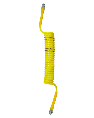 Wendelflexschlauch gelb