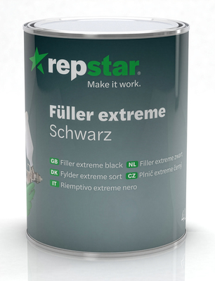 Füller extreme schwarz 4l