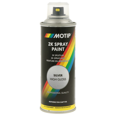 2K Sprühfarbe RAL 9006 metal. gl. 200ml
