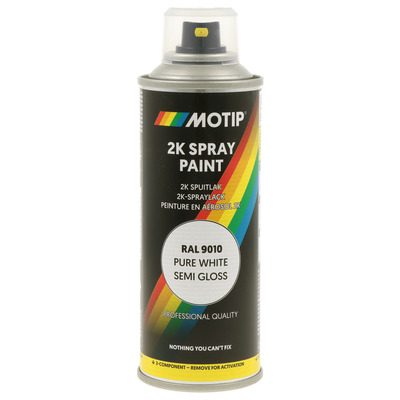 2K Sprühfarbe RAL 9010 sm. 200ml